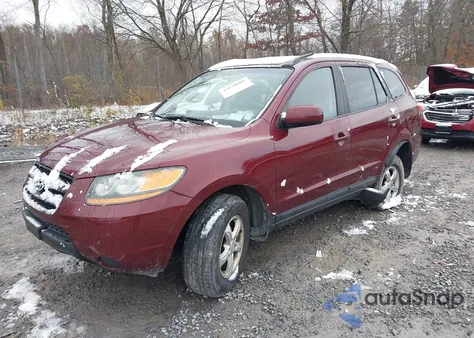 2008 Hyundai Santa Fe Gls from USA, damaged, VIN 5NMSG73D68H151447
